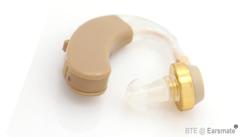 Dispositivo auditivo BTE barato de amplificador de voz para perda auditiva