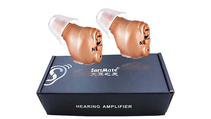 Melhor amplificador auditivo digital para aparelhos auditivos Cic recarregáveis