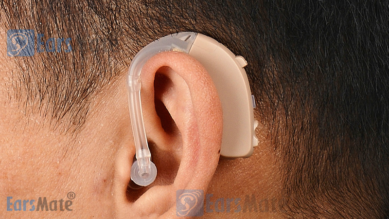 Aparelhos auditivos digitais recarregáveis ​​baratos atrás da orelha BTE G26RL