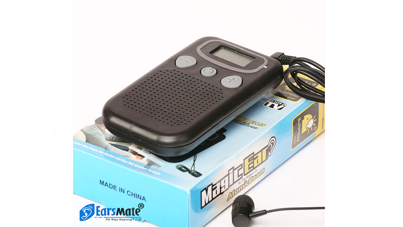 Amplificador de som de bolso para ouvido mágico (PSAP) para reforço auditivo de idosos