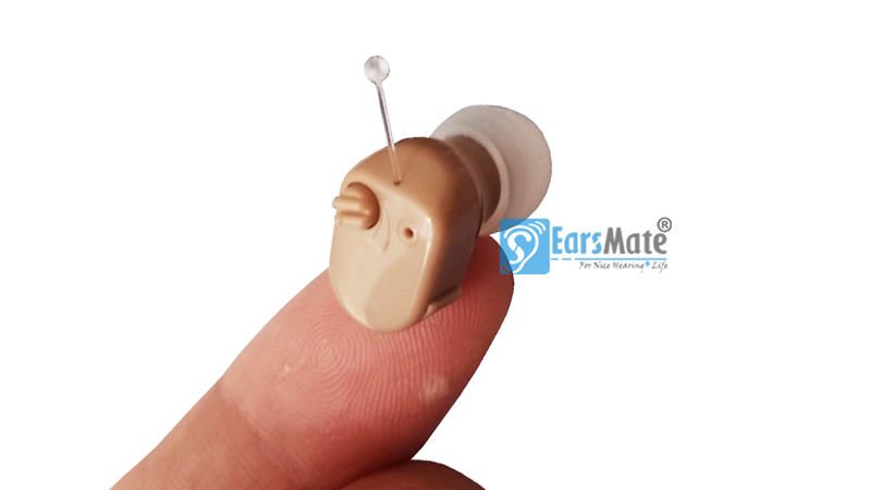 Mini dedo tamanho invisível no ouvido Aparelhos auditivos Axon K188