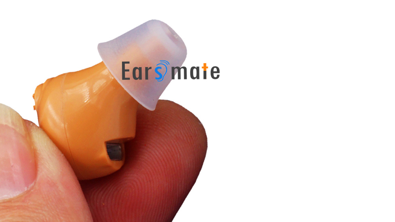 USB recarregável, os melhores aparelhos auditivos invisíveis para os ouvidos